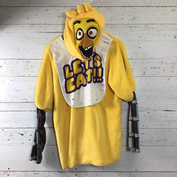 Five Nights At Freddy’s Chica Plush Costume Adult Male Standard Size FNAF - Picture 2 of 8